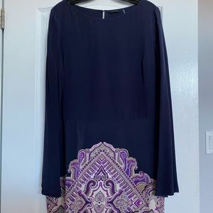 Marciano Tunic Dress with Bell Sleeves
